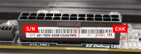 chk number msi motherboard